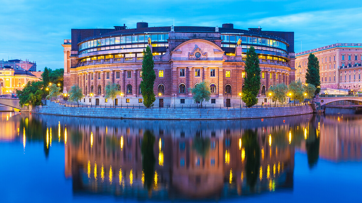 Švedski parlement, putovanje Skandinavija, Stockholm, garantirano putovanje