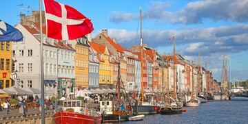 Kopenhagen, šarene zgrade i stari jedrenjaci, putovanje zrakoplovom