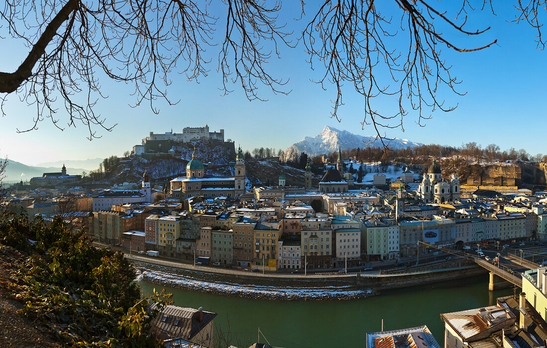 Panorama Salzburga, putovanje Salzburg i Austrijska jezera, Mondo travel