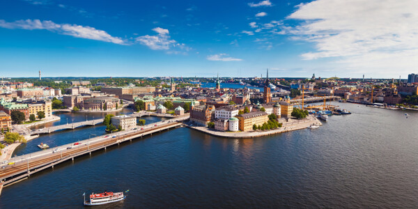 Stockholm, putovanje Prijestolnice Skandinavije, europska putovanje avionom, mondo travel