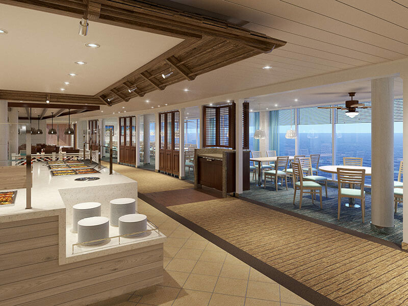 Carnival Mardi Gras - Lido Dining