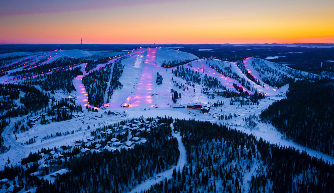 Finska, Ruka ski resort
