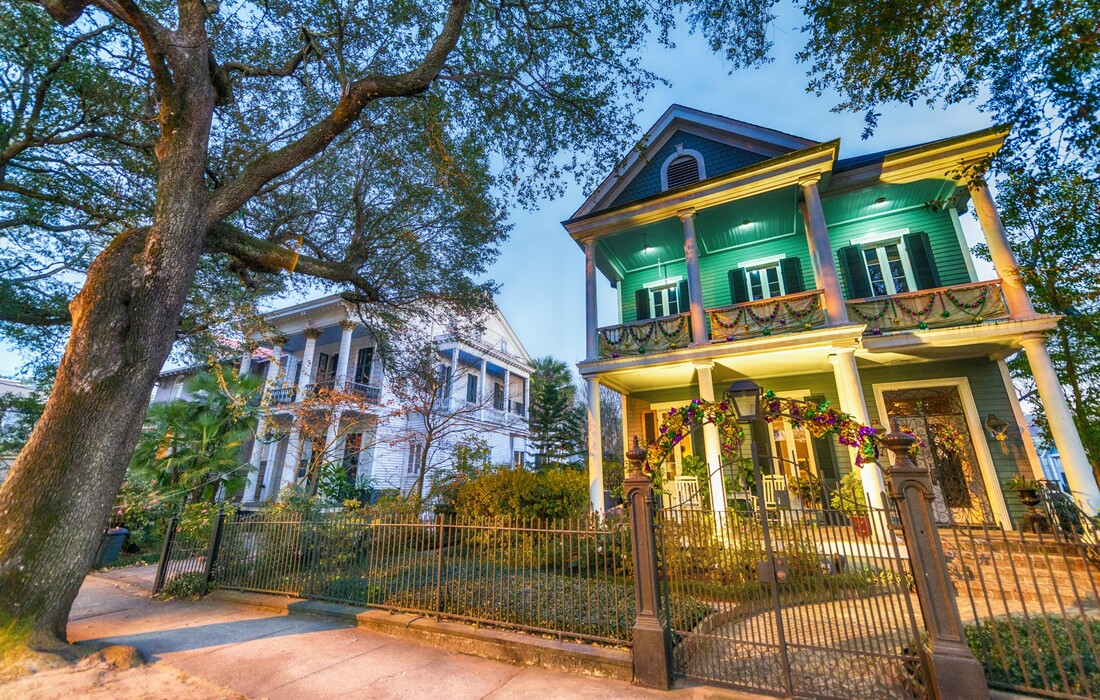 New Orleans, kuće, tura SAD-om, vođene ture, garantirani polasci
