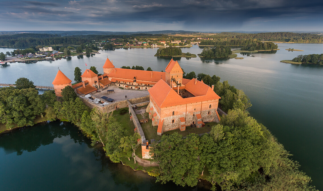 dvorac na otoku Trakaiju Litva