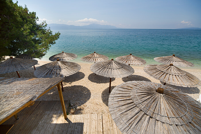 Gradac, Adriatiq hotel Labineca, plaza