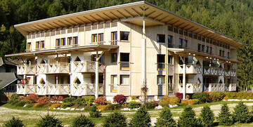 Skijanje u Italiji, skijalište Kronplatz, Residence Corones, pogled izvana