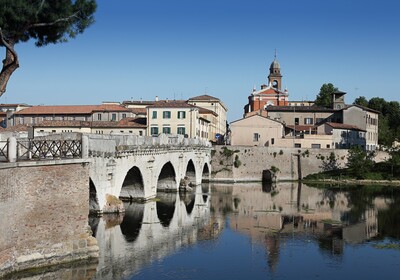 putovanje u italiju, Tiberijev most Rimini, garantirani polasci