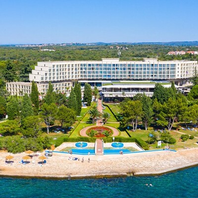 Plava Laguna, Hotel Materada, panorama