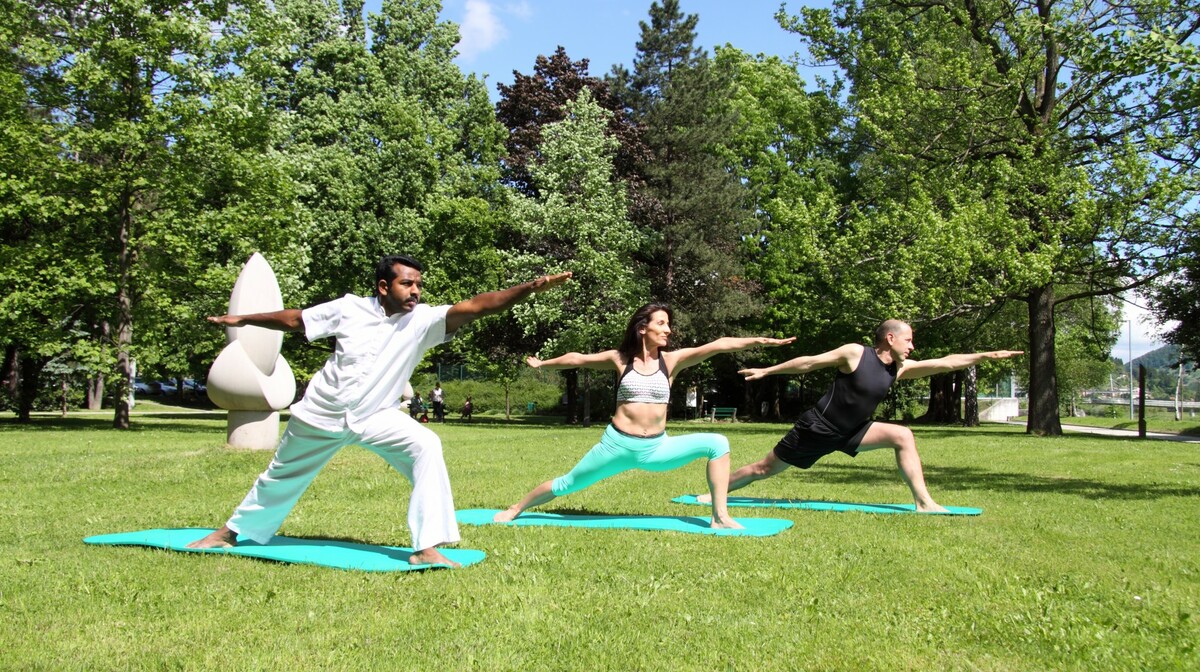 Thermana Laško Yoga in park