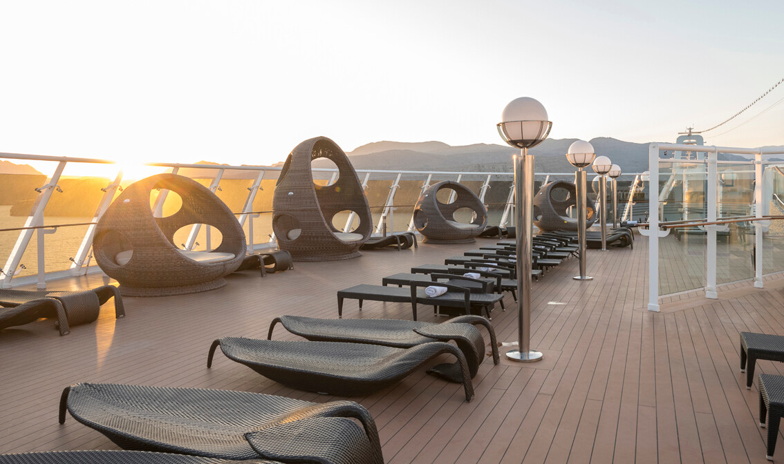 MSC Splendida, Top 18 Exclusive Solarium