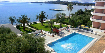 Mondo travel otok Krf ljeto, Elea Beach Hotel, bazen i more