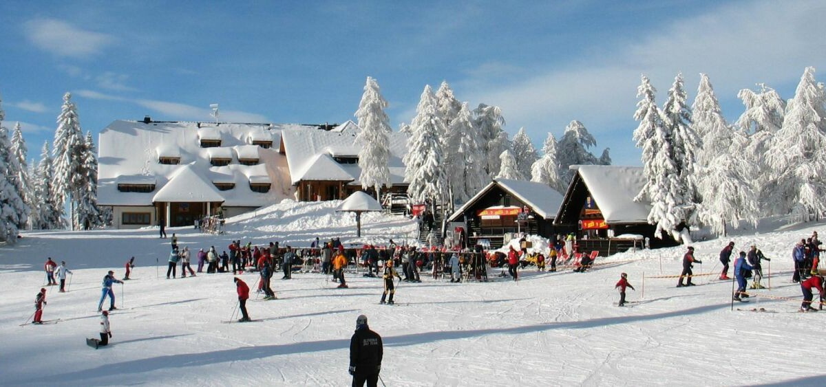 Skijanje Krvavec, skijalište Krvavec, panorama