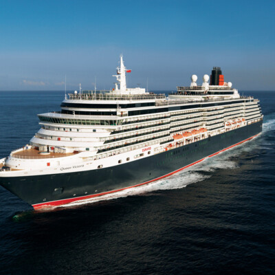 Queen Victoria at sea