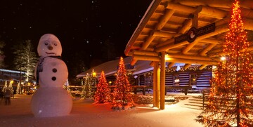 Rovaniemi, snježni dom Djeda Mraza, putovanje Laponija, Rovanijemi, charter let, direkran let