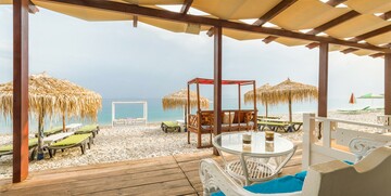 Grčka hoteli na otoku Samos, Kokkari, Hotel Kokkari Beach, plaža