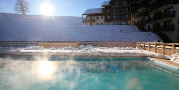 Francuska, skijanje, Les Sybelles, Résidence Les Alpages du Corbier, bazen