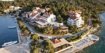 Ljetovanje u Hrvatskoj, Otok Mljet, hotel Odisej izgled hotela izvana