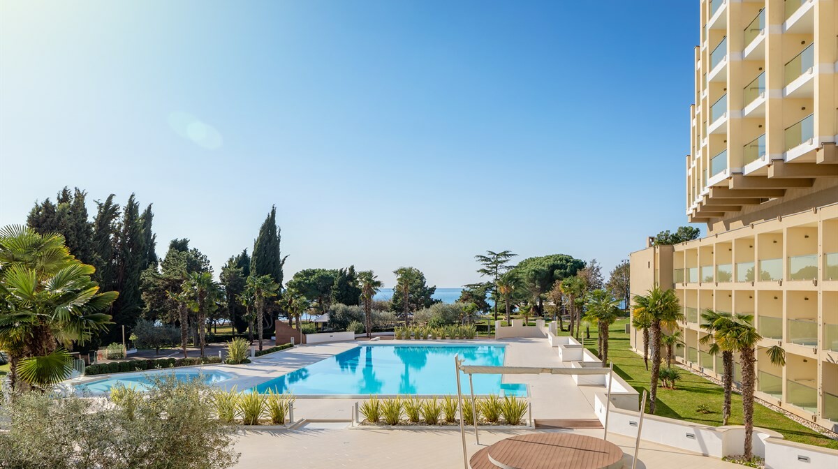 Poreč, Hotel Materada, vanjski bazen