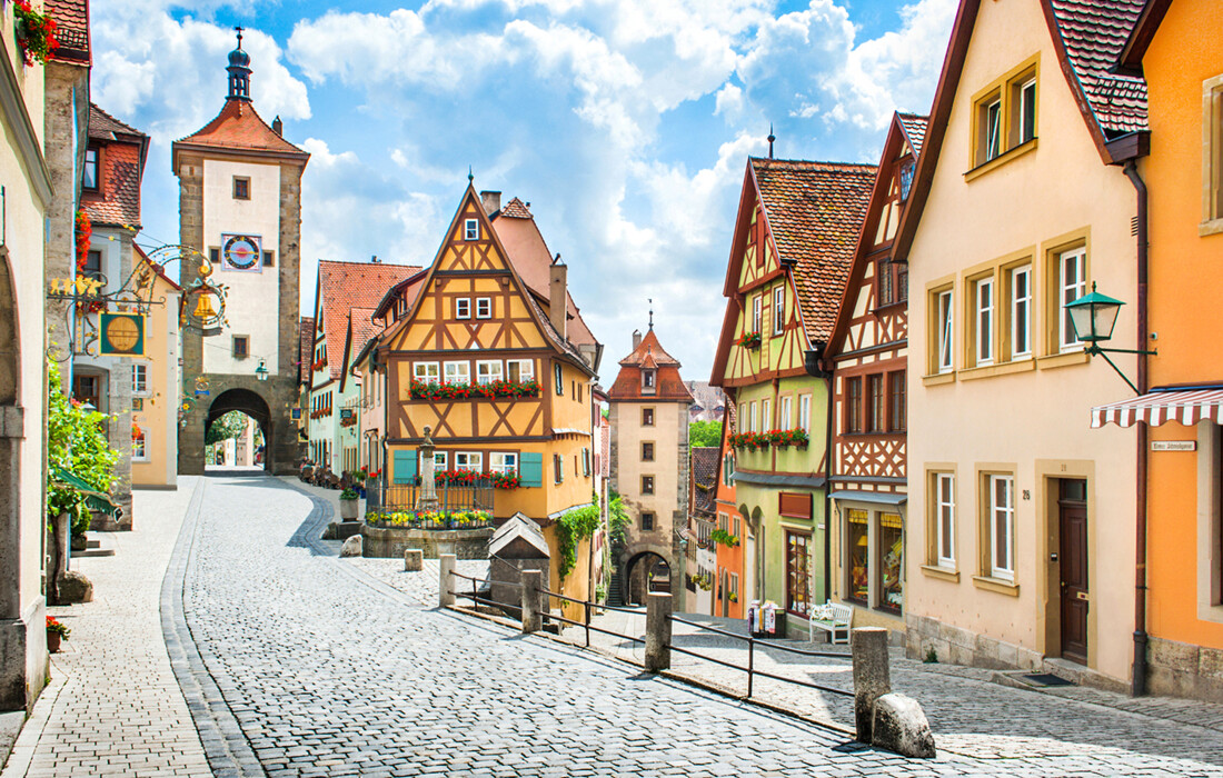 srednjovjekovni grad Rothenburg ob der Tauber, autobusna putovanja, Mondo travel, europska putovanja