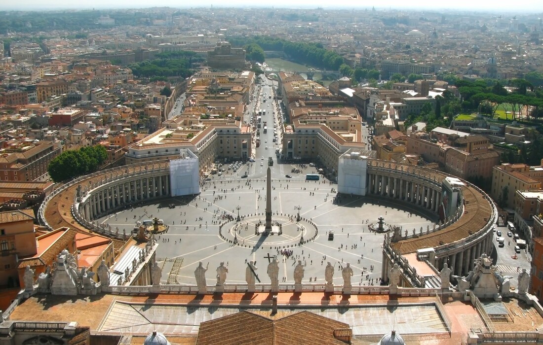 Vatikan, bazilika sv. petra, putovanje zrakoplovom u Rim, garantirani polasci