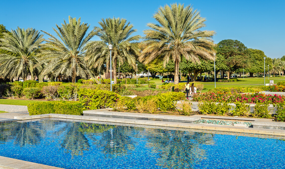 Al Jahli Park in Al Ain, United Arab Emirates