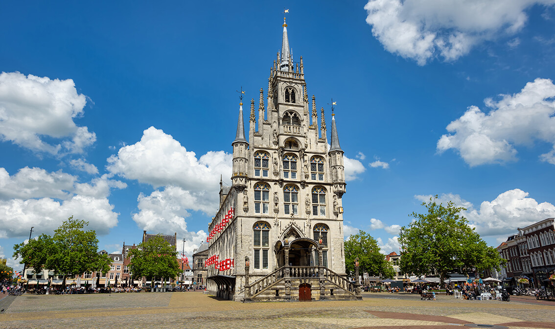Gouda, Južna Nizozemska, Povijesna gradska vijećnica