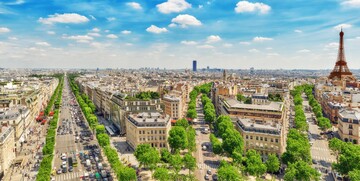 Panorama Pariza, Pariz putovanje