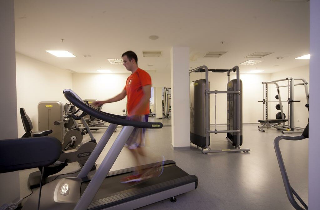 Fitness centar u Vitality hotelu Punta u Velom Lošinju.
