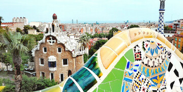 Park Guell, putovanje u Barcelonu, putovanje zrakoplovom, garantirani polazak