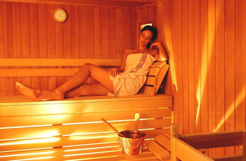 Skijanje u Italiji, Alta Badia, Pedraces, Hotel Melodia del Bosco, sauna