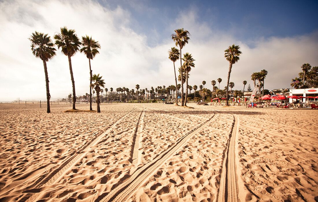 Pješčana plaža Santa Monica, Los Angeles, putovanje Amerika, garantirani polasci, grupni polasci