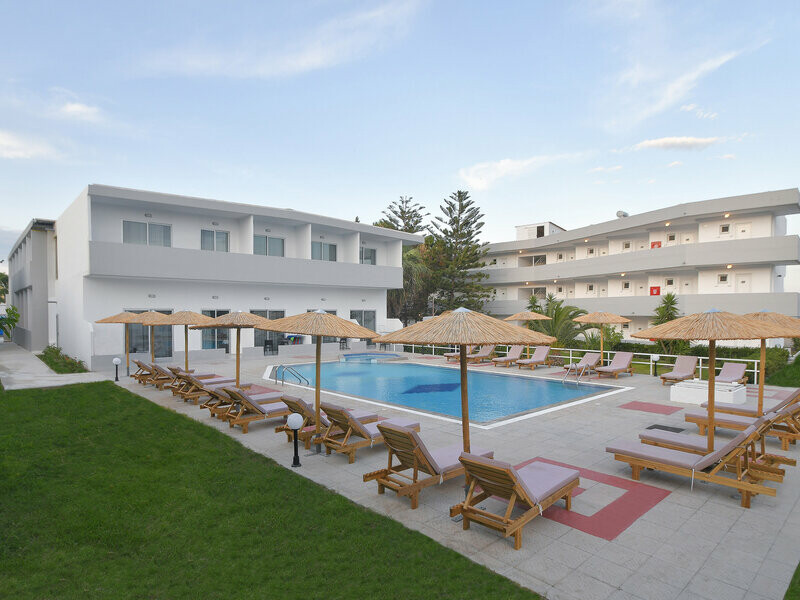 Rodos ljetovanje, Faliraki, Hotel Evita Bay, bazen