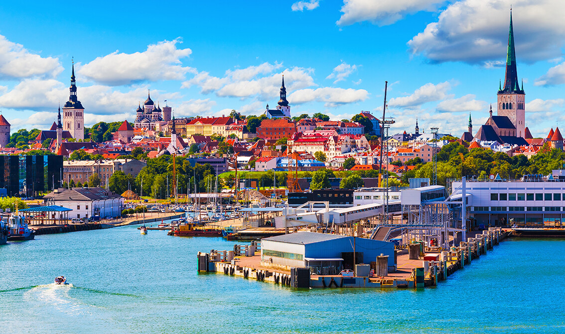 Estonija, Tallinn grad u Finskom zaljevu