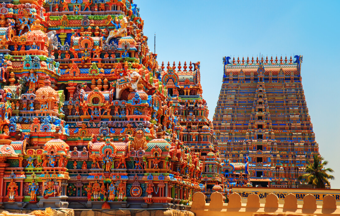 Indija, Temple of Sri Ranganathaswamy in Trichy