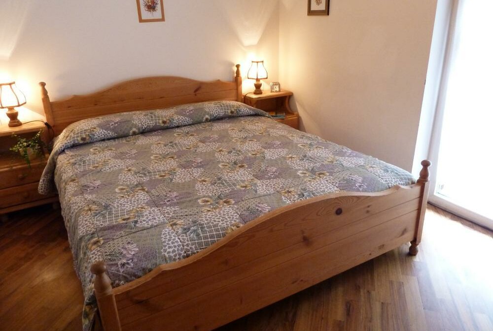 Skijanje u Italiji, Alba di Canazei, Apartmani Casa Canazei, krevet