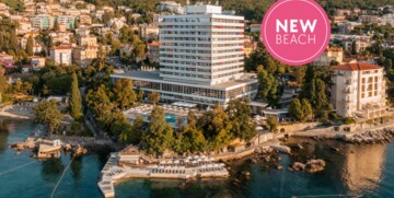 Opatija, Hotel Ambasador, nova plaža