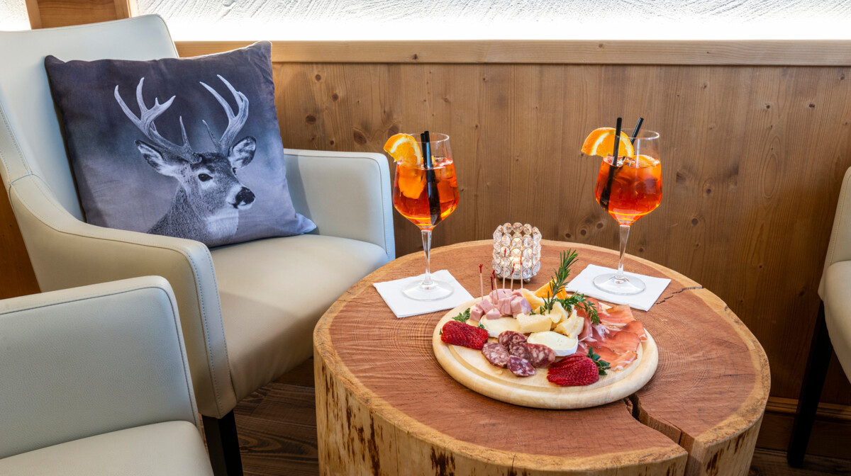 Val di Sole, Hotel Saso Rosso aperitivo