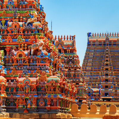 Indija, Temple of Sri Ranganathaswamy in Trichy