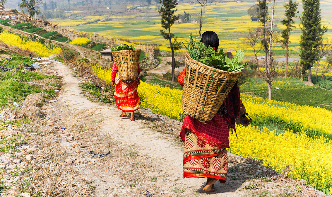 Nepal, žene u tradicionalnoj odjeći, garantirani polasci, putovanja sa pratiteljem, vođene ture