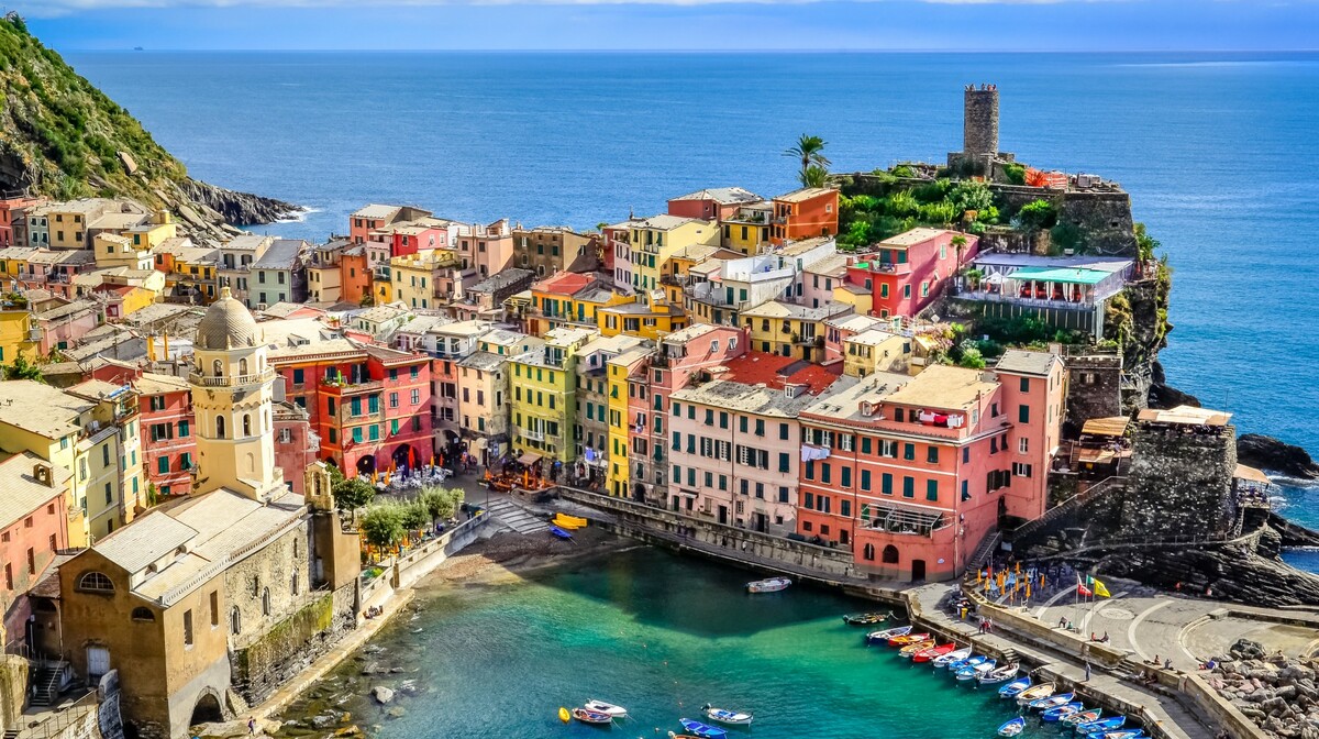 Vernazza, cinque terre, putovanje autobusom 