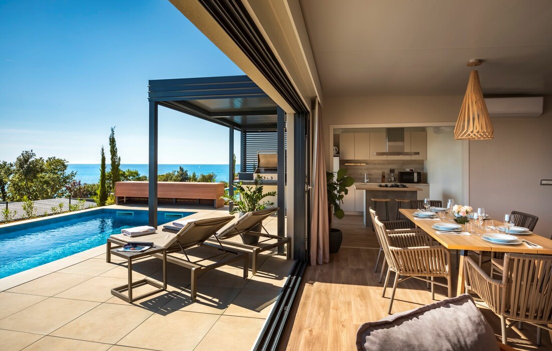 Funtana, Istra Premium Camping Resort, Camping villa with pool