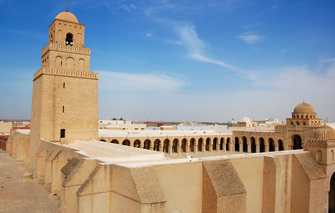 Velika džamija u Kairouanu, Tunis, ljetovanje Mediteran, charter let Tunis, garantirani polasci