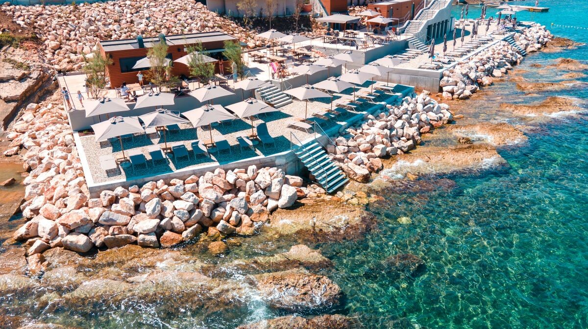 Resort Petram, Savudrija, plaža