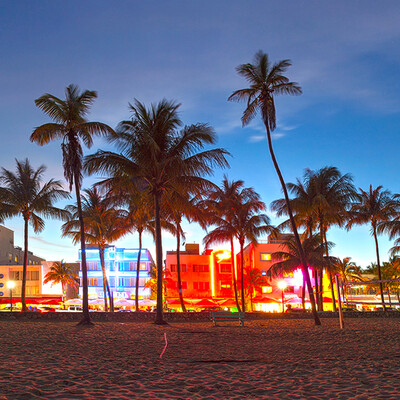 Ocean drive, Miami beach, putovanje Florida, daleka putovanja, garantirani polasci