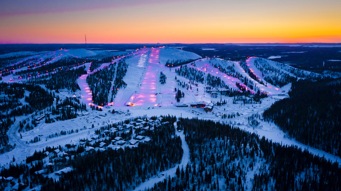 Finska, Ruka ski resort