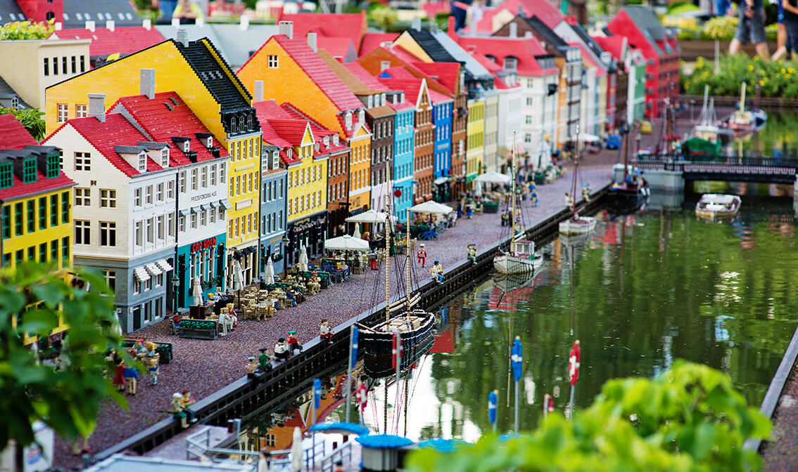Legoland u Danskoj, putovanje u Dansku