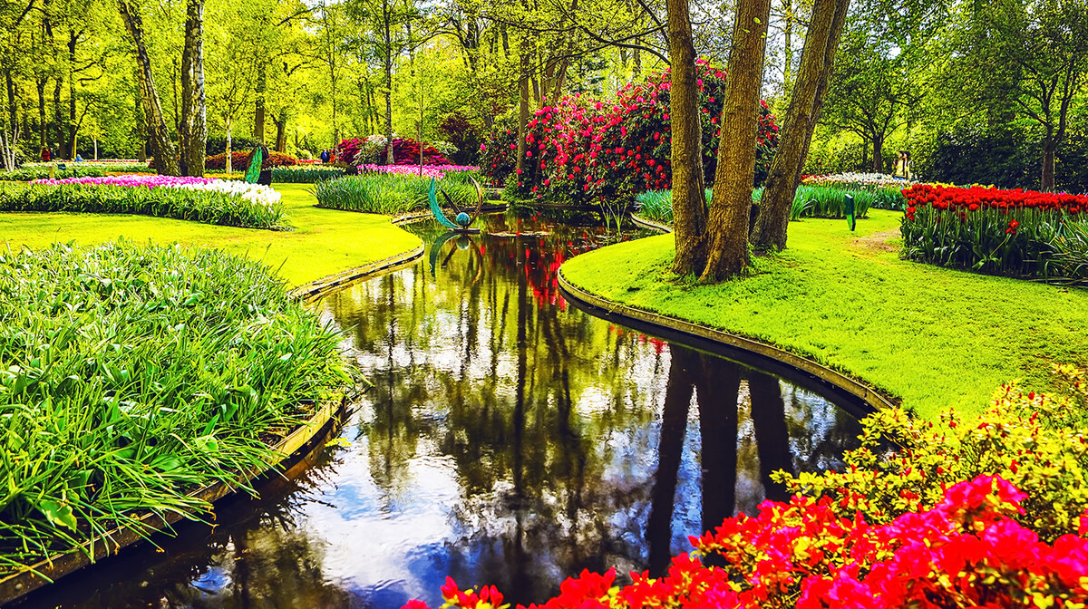 Polja tulipana u Nizozemskoj, putoavnje u Amsterdam i Keukenhof