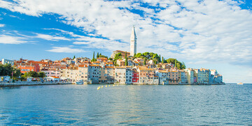 Rovinj panorama, putovanje u Istru