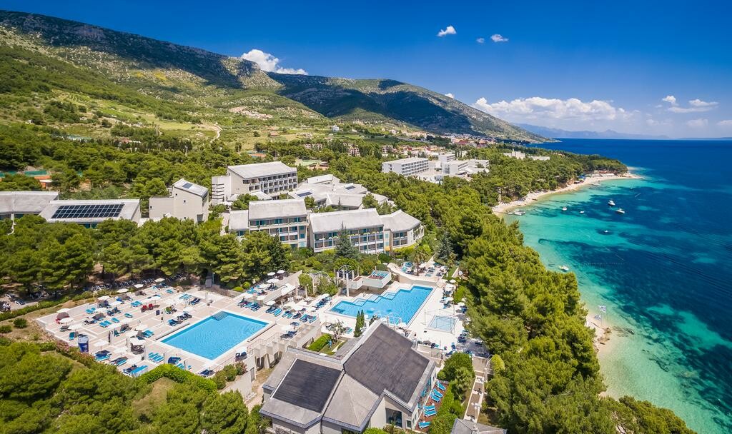 Otok Brač, Bol, Bretanide Sport & Wellness Resort, panoramaa