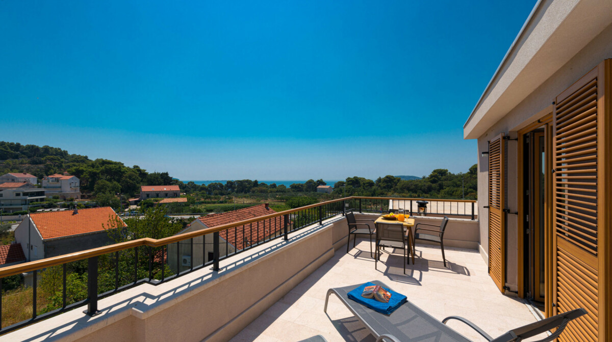 Dubrovnik Cala Laurea, 3-spavaće sobe, balkon, pogled more